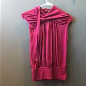 Daytrip purple tie up tank